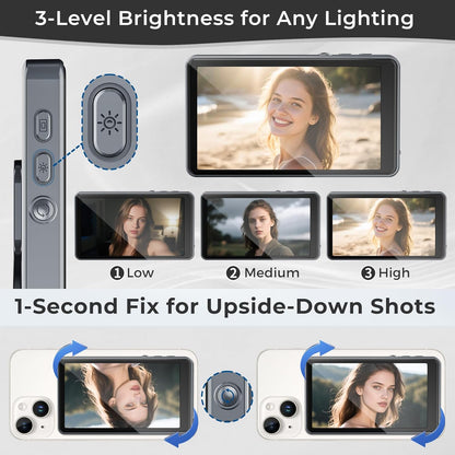 حقيبة نسائية مزودة بشاشة الهاتف